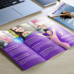 بروشور 3 لت A4 سایز  (29*20) 